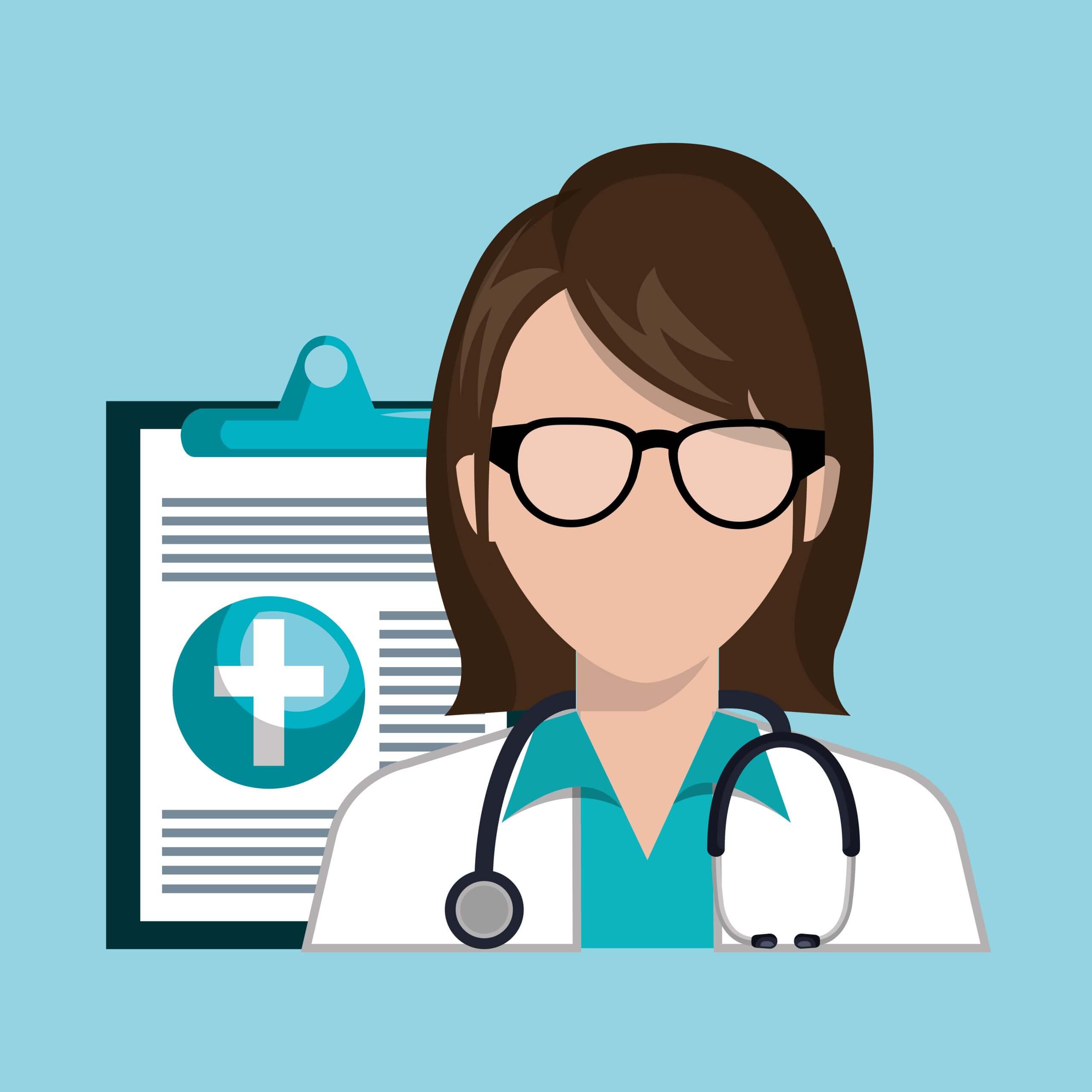 Avatar d'une femme travaillant dans le milieu médical, médecin généraliste, infirmière, pédicures podologues à Morangis